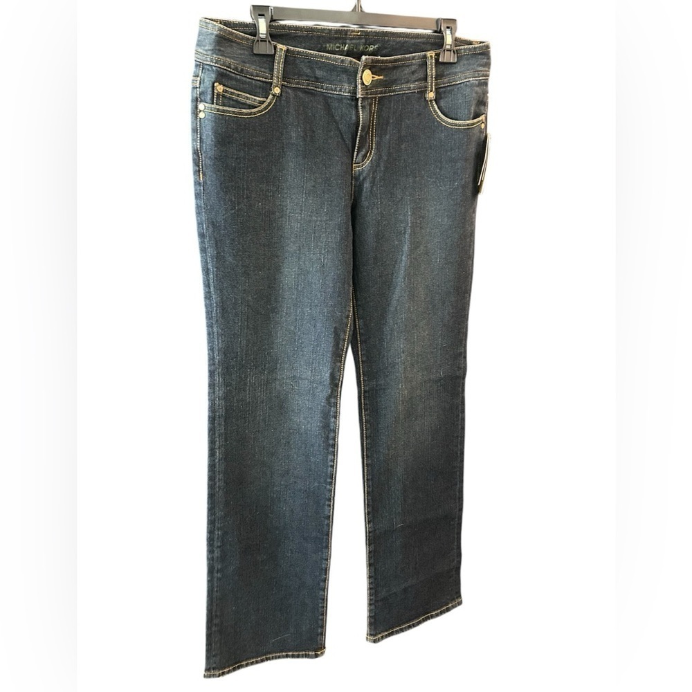 Michael Kors lower rise boy cut jeans size 10 NWT